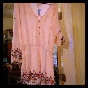 Size large NWT shortall.one piece